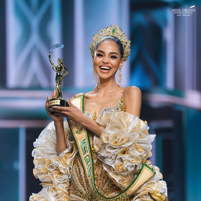 7 Potret Jihan Dimack, Wakil Afrika Pertama Menang Miss Grand International 2026