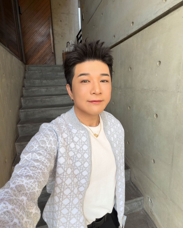 Penampilan terbaru Shindong Super Junior.
