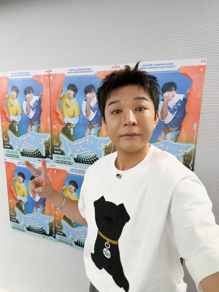 Penampilan terbaru Shindong Super Junior.