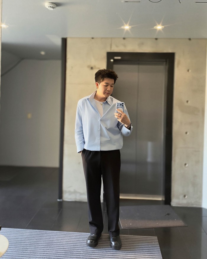 Penampilan terbaru Shindong Super Junior.
