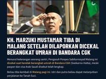 Mantan Ketua PWNU Jatim KH Marzuki Mustamar Dicekal ke Luar Negeri