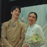 8 Potret Pernikahan Dikta dan Rachel Cia Digelar Intim dengan Adat Jawa