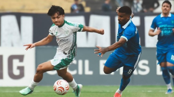 Pertandingan PSPS Pekanbaru vs PSMS Medan di Stadion Kaharuddin Nasution (Foto: Dok. PSMS Medan)