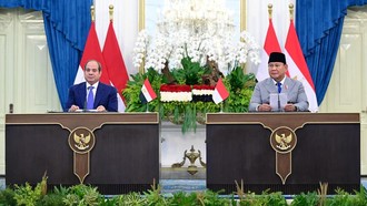 Suara Prabowo dan El-Sisi Serukan Kecaman Bagi Israel