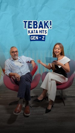Video: Sisca Saras Tantang Lukman Sardi Tebak Kata Hits Gen Z