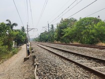 Ini TKP Mahasiswa Tewas Tertabrak KRL di Ciputat saat Buat Konten Tugas Kuliah