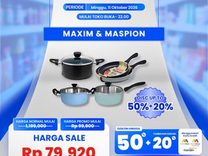 Serbu! Alat Masak Banting Harga di Transmart Full Day Sale