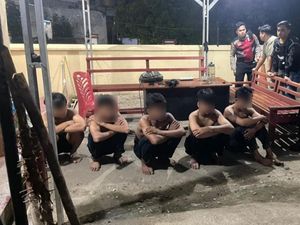 Tujuh Remaja di Bengkulu Diamankan Polisi karena Diduga Terlibat Gangster