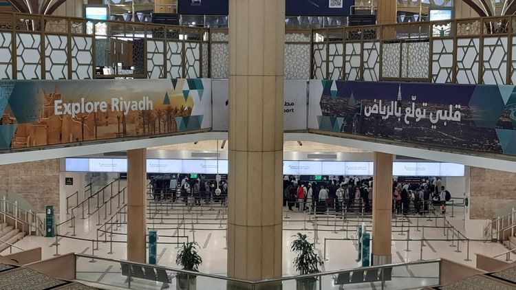 Arsitektur Bandara King Khalid bak Oase di Tengah Gurun