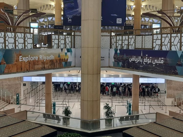 Arsitektur Bandara King Khalid bak Oase di Tengah Gurun