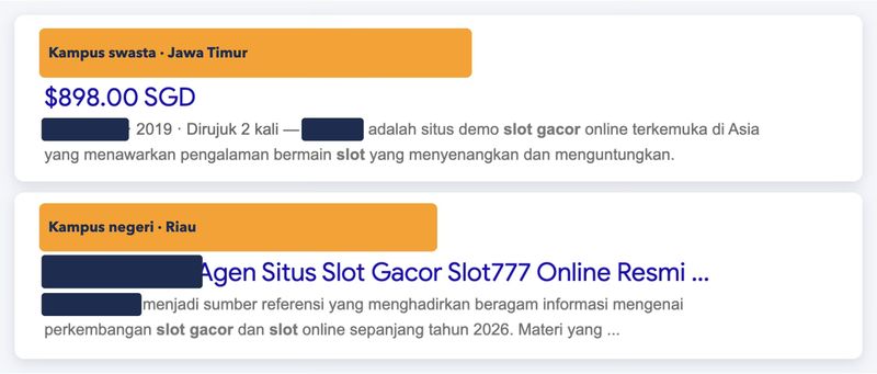 9 Institusi di 8 Provinsi Disusupi Judi Online 9 Institusi di 8 Provinsi Disusupi Judi Online
