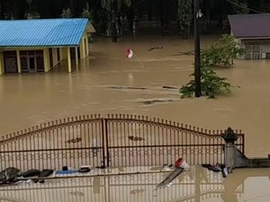 Binjai-Langkat Direndam Banjir, 310 KK Mengungsi