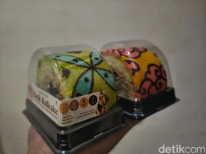 Cantiknya Roll Cake dengan Motif Batik yang Tak Biasa