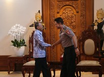 Selesai Jabat Kapolda Bali, Daniel Adityajaya Pamitan ke Koster
