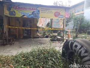 Penembak Tukang Tambal Ban Boyolali Pakai Masker dan Naik Aerox Putih
