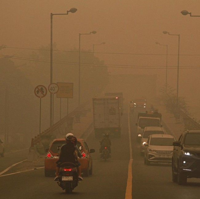 3 Bulan Diselimuti Asap, Udara Palangka Raya Berbahaya