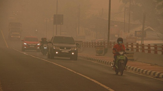 Siswa PAUD-SMP di Palangka Raya PJJ Lagi hingga 21 Oktober Akibat Kabut Asap