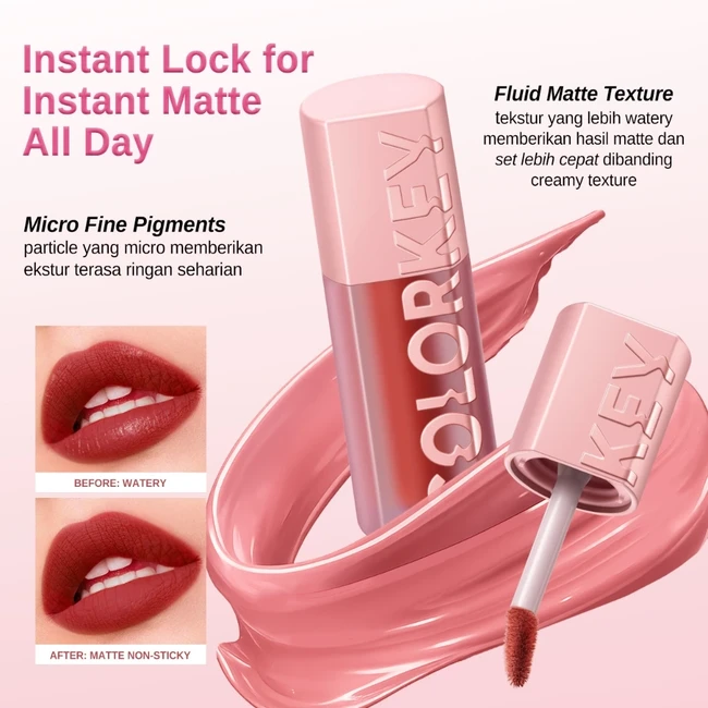 Pilihan Lipstik Tahan Lama untuk Menyamarkan Bibir Gelap Sepanjang Hari (4)