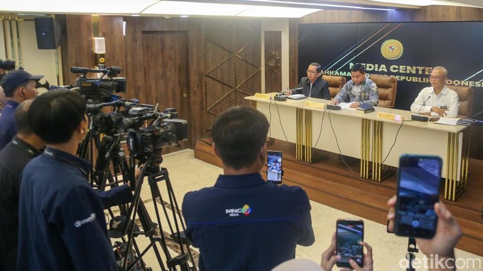 Konferensi pers MA (Foto: Andhika Prasetia/detikFoto)