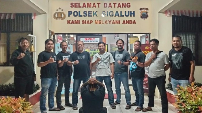 Maling motor modus keluarga pasien di RS diciduk Polres Temanggung.