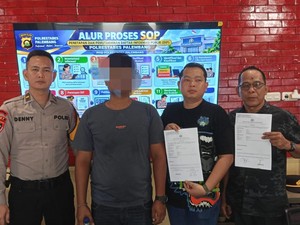 Pelaku Pengeroyokan di Palembang Serahkan Diri Usai Diburu Polisi
