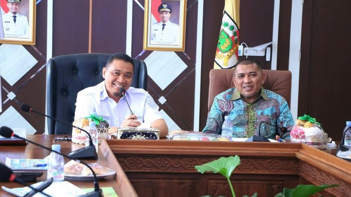 Kunjungan Wakil Bupati Karimun, Rocky Marciano Bawole beberapa waktu lalu.