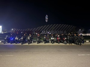 Peserta Mandalika Ride Out Ramaikan Pertamina Grand Prix of Indonesia