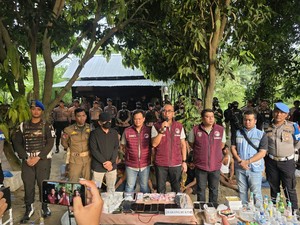 Polri Gerebek 9 Sarang Narkoba di Sumut, 36 Orang Ditangkap