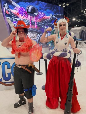Potret Kocak Cosplayer Amerika Jadi Karakter One Piece