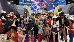Potret Kocak Cosplayer Amerika Jadi Karakter One Piece