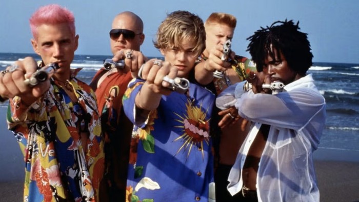 Penampilan Leonardo DiCaprio dalam film Romeo + Juliet (1996).