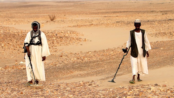 Ilustrasi. Para pencari emas di Sudan. (Getty Images)