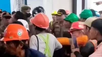 Satpol PP Luka Diserang Pekerja Proyek, Pramono Minta Proses Hukum