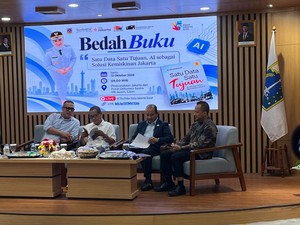 Walkot Jakbar Luncurkan Buku Satu Data, Gagas Pemanfaatan AI Sinkronkan DTKS