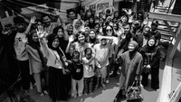 Andien menegaskan komitmennya untuk memilih terjun langsung mencari jalan keluar bersama masyarakat. Foto: Instagram @andien