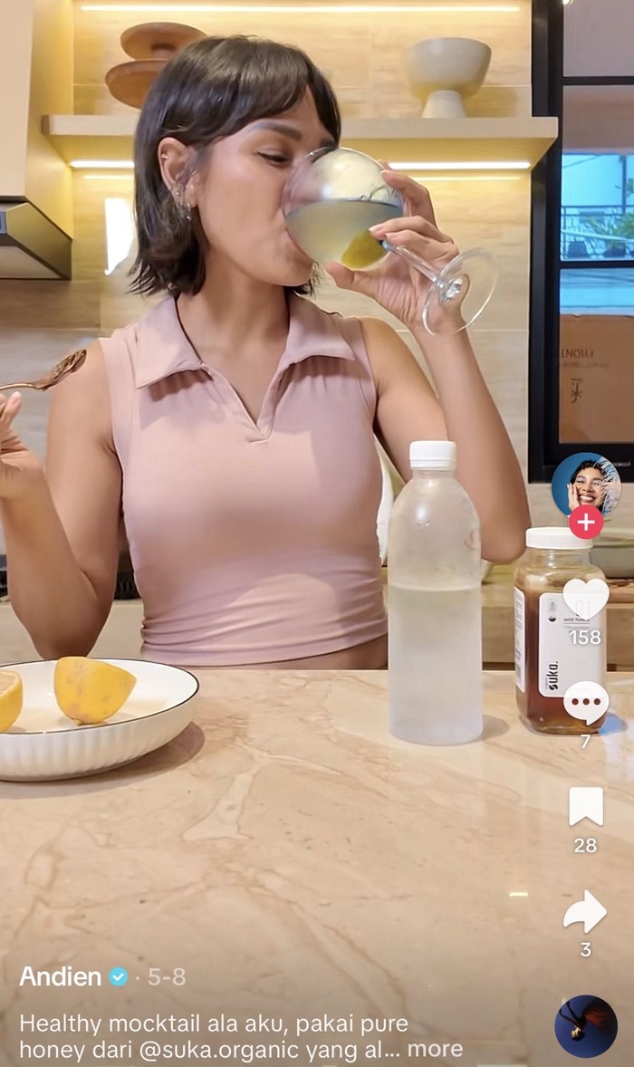 Andien Aisyah Jalani Pola Makan Sehat, Menunya Nasi Merah hingga Lumpia Ayam Andien Aisyah Jalani Pola Makan Sehat, Menunya Nasi Merah hingga Lumpia Ayam