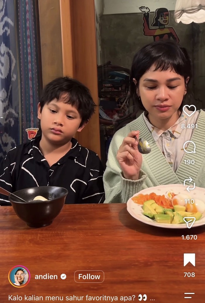 Andien Aisyah Jalani Pola Makan Sehat, Menunya Nasi Merah hingga Lumpia Ayam Andien Aisyah Jalani Pola Makan Sehat, Menunya Nasi Merah hingga Lumpia Ayam