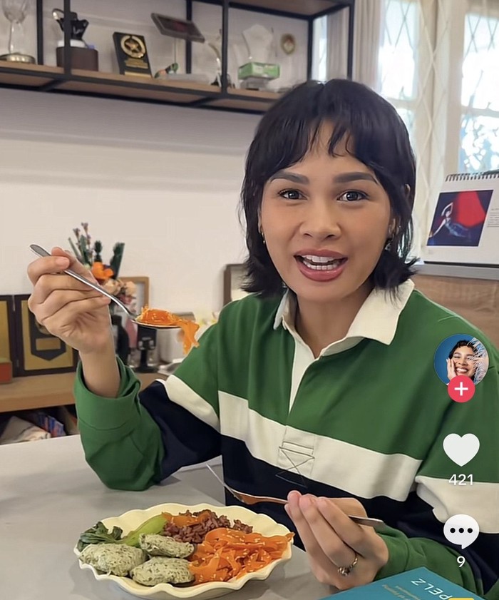 Andien Aisyah Jalani Pola Makan Sehat, Menunya Nasi Merah hingga Lumpia Ayam Andien Aisyah Jalani Pola Makan Sehat, Menunya Nasi Merah hingga Lumpia Ayam