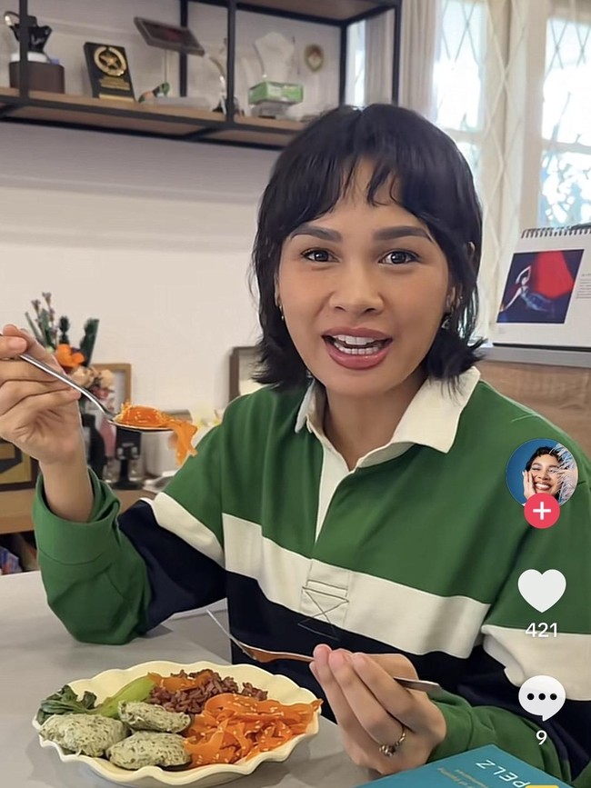 Andien Aisyah Jalani Pola Makan Sehat, Menunya Nasi Merah hingga Lumpia Ayam