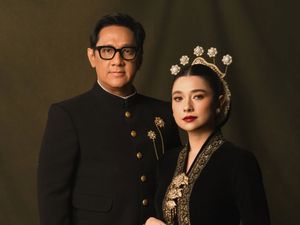 Foto Prewedding Andre Taulany-Amanda Rigby Baru Terungkap, Bergaya Nusantara