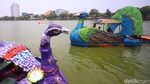 Botol Plastik Bekas Disulap Jadi 43 Perahu, Siap Berlayar di Danau Sunter