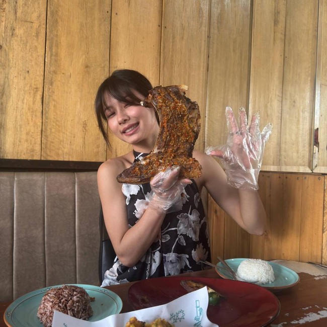 Christy no na Ngaku Lagi Diet, Makanannya Bikin Heboh