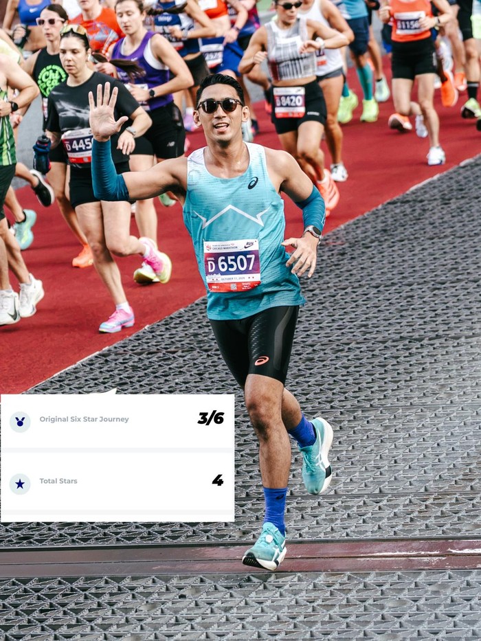 Daffa Wardhana Chicago Marathon