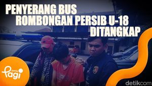 Video: Penyerang Bus Rombongan Persib U-18 Ditangkap