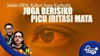 Selain ISPA, Kabut Asap Karhutla Juga Berisiko Picu Iritasi Mata