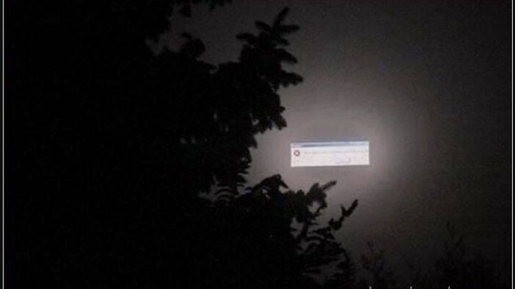 Foto-foto Ini Bikin Merinding, Seolah Dunia Sedang Error
