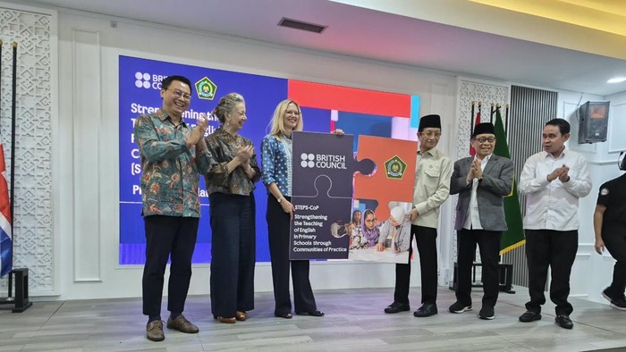 Kemenag jalin kerja sama dengan British Council untuk pelatihan guru bahasa Inggris.