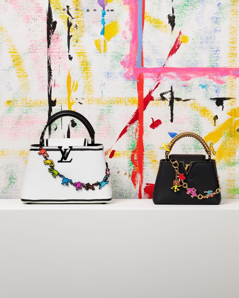 Koleksi Tas Louis Vuitton x Keith Harring Koleksi Tas Louis Vuitton x Keith Harring, kolaborasi rumah mode mewah dan seni jalanan.