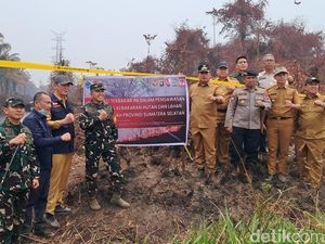 Danrem Soroti Dugaan Pembiaran Karhutla di Banyuasin, 120 Hektare Lahan Disegel