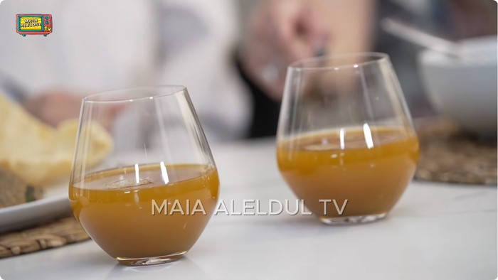 Endulita! Maia Estianty Cicip Lontong Kupang Hingga Pecel Semanggi